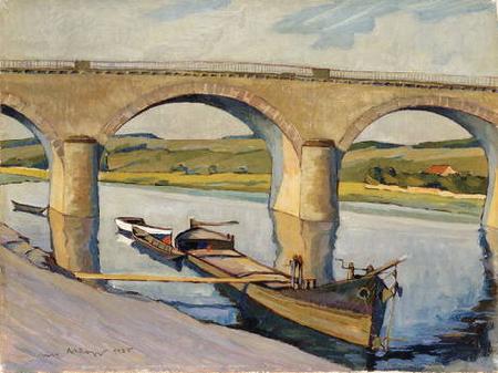 unknow artist The Bridge at Remich